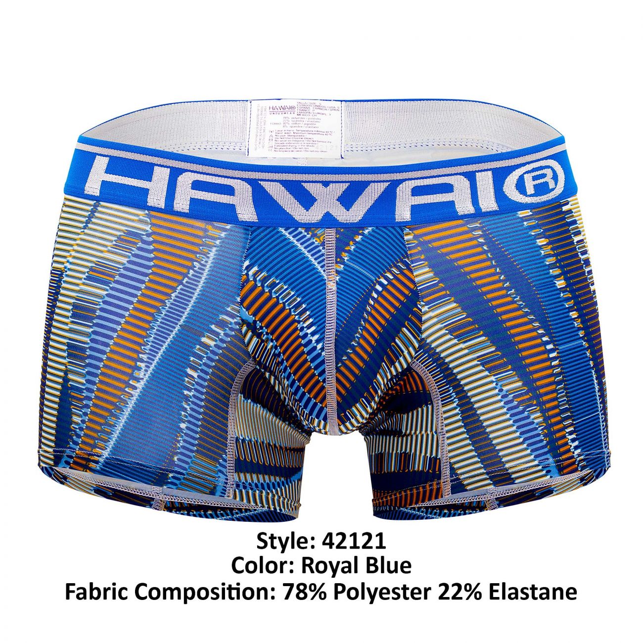 Underwear: HAWAI 42121 Printed Athletic Trunks | eBay